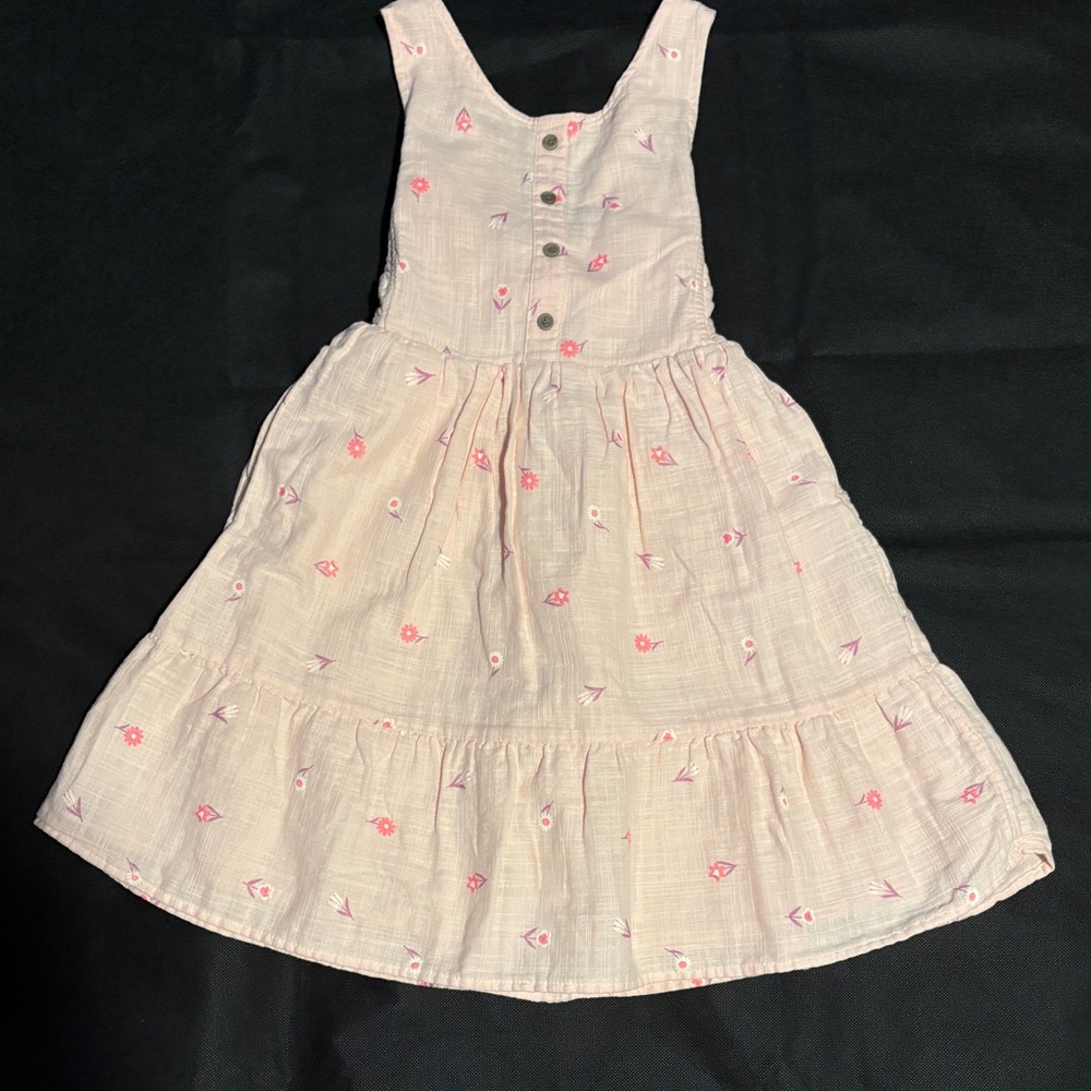 Target Light Pink Kids Dress with Floral Accents